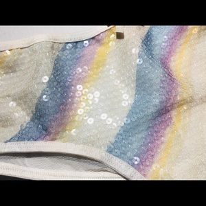 Victoria's Secret Sequin Cheeky Panty